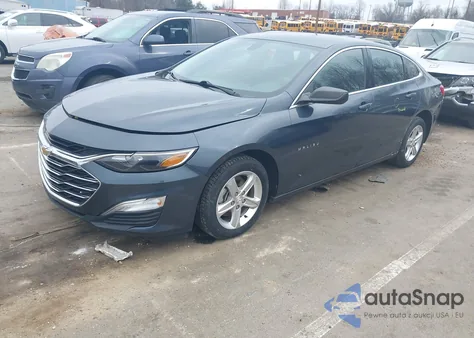2021 Chevrolet Malibu Fwd Ls z USA, uszkodzony, nr VIN 1G1ZB5ST1MF014846